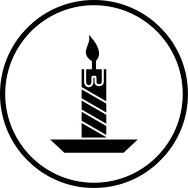 Mum. Web simgesi basit illüstrasyon