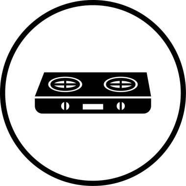 Gıda simgesinin vektör illüstrasyonu