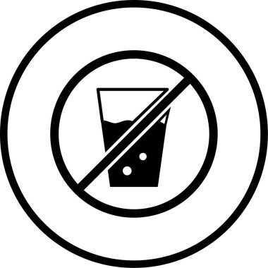 tüten simge yok, vektör illüstrasyonu