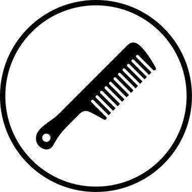 Tarak. Web simgesi basit illüstrasyon