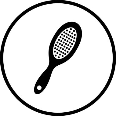 Tarak. Web simgesi basit illüstrasyon