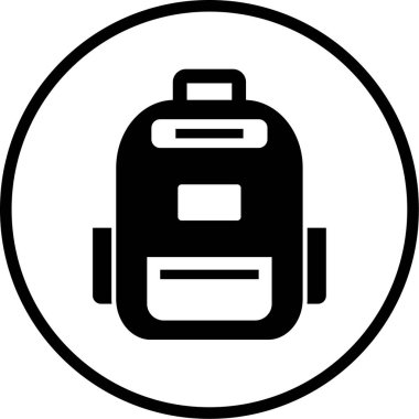 okul sırt çantası vektör illüstrasyonuName