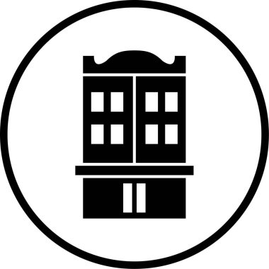 Yapı simgesinin vektör illüstrasyonu