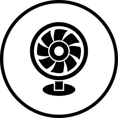 Hayran. Web simgesi basit illüstrasyon