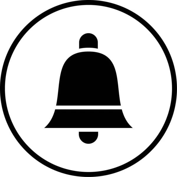 Unique Bell Icon Vector Illustration — Vector de stock