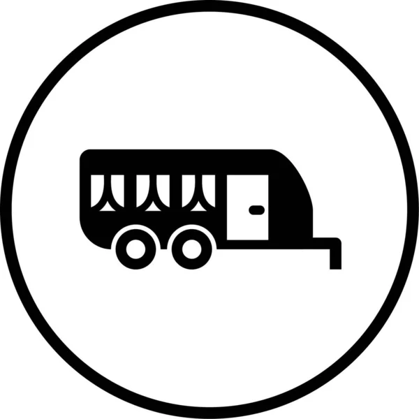 Vektor Illustration Des Transport Symbols — Stockvektor