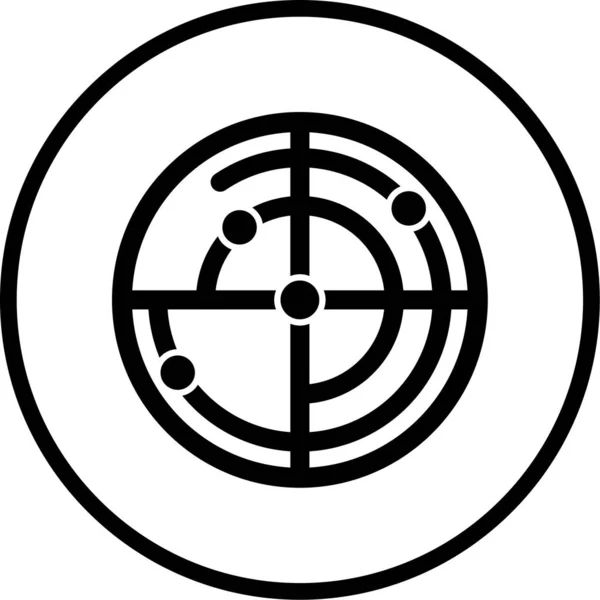 Цель Иконка Сайта — стоковый вектор