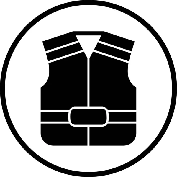 Sport Vest Vector Icon — Stok Vektör