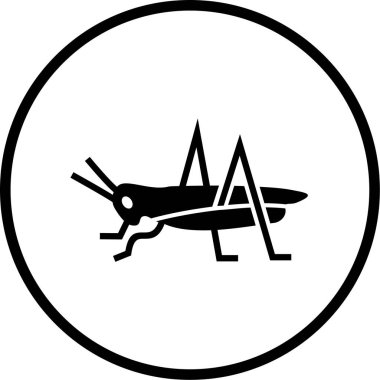 Bir böceğin vektör illüstrasyonu