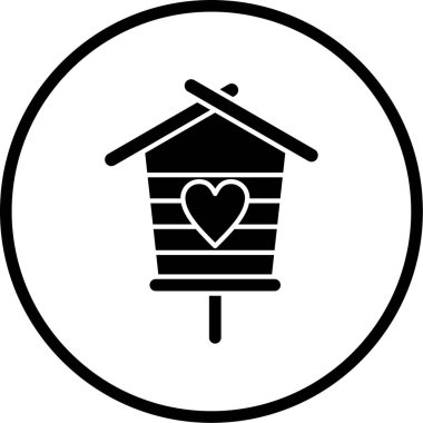 ev, web simgesi vektör illüstrasyonu