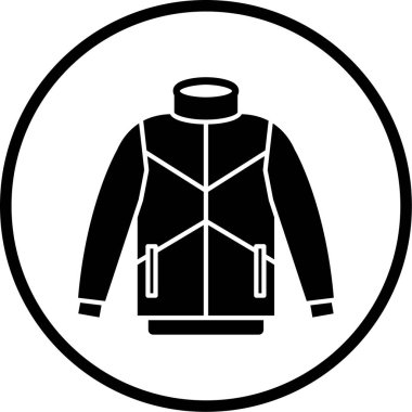 Bir kadın simgesinin vektör illüstrasyonu