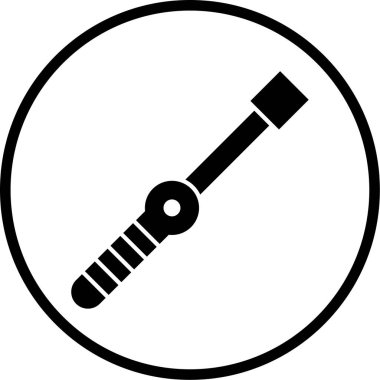 Pusula. Web simgesi basit illüstrasyon