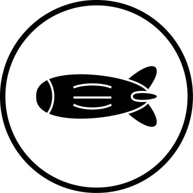 Balık. Web simgesi basit illüstrasyon