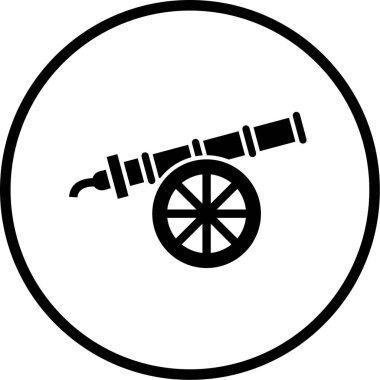 askeri simge, vektör illüstrasyonu