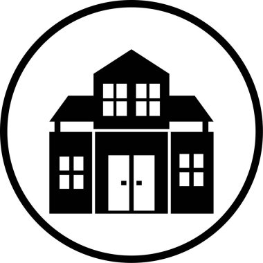 Yapı simgesinin vektör illüstrasyonu