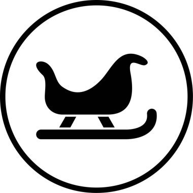 Noel Baba 'yı. Basit resimleme