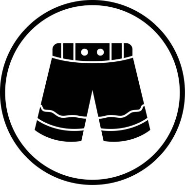 Bir spor simgesinin vektör illüstrasyonu