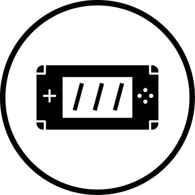 Bir pil simgesi çizimi