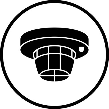 İtfaiye ikonunun vektör çizimi  