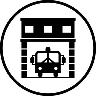 İtfaiye ikonunun vektör çizimi  