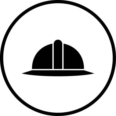 İtfaiye ikonunun vektör çizimi  