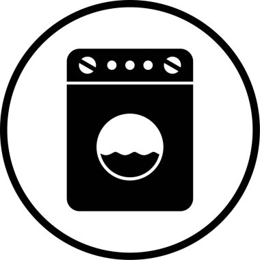 Çamaşır makinesi. Basit tasarım