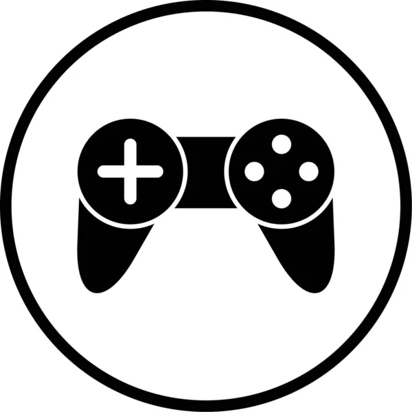 Spiel Controller Symbol Vektor Illustration — Stockvektor