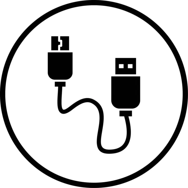 Usb Flash Enhet Ikon Vektor Illustration — Stock vektor