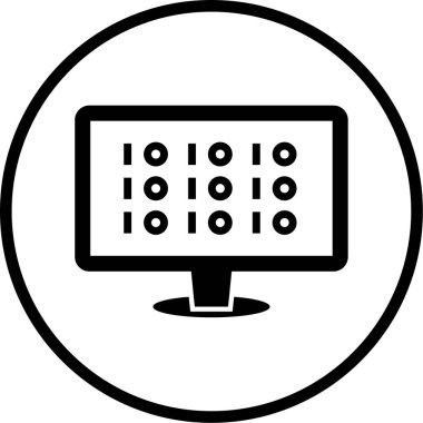 seo modern simgesinin vektör illüstrasyonu