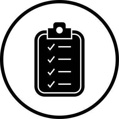 Pano simgesinin vektör illüstrasyonu