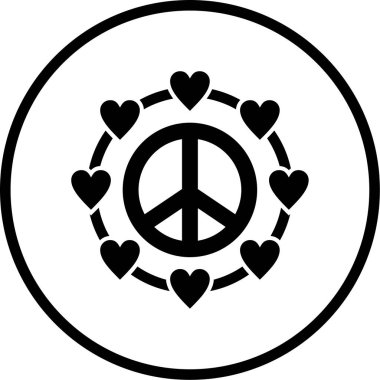 Kalp. Web simgesi basit illüstrasyon