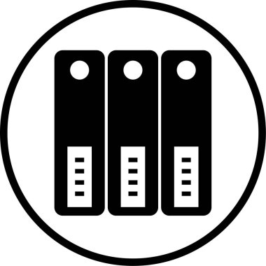 Belgeler. Web simgesi vektör illüstrasyonu