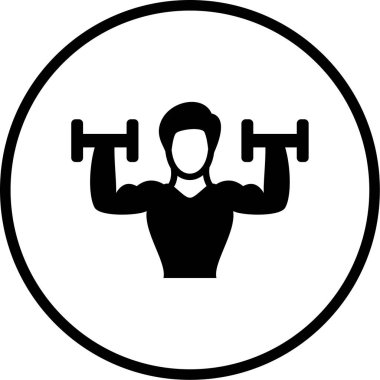 Zindelik. Web simgesi basit illüstrasyon