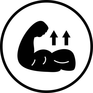 Kalbi olan bir adamın vektör çizimi