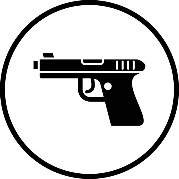 Weapon Icon Simple Vector Illustration — Vettoriale Stock