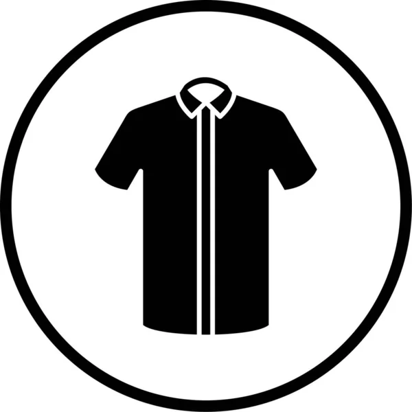 Ícone Shirt Ilustração Vetorial —  Vetores de Stock