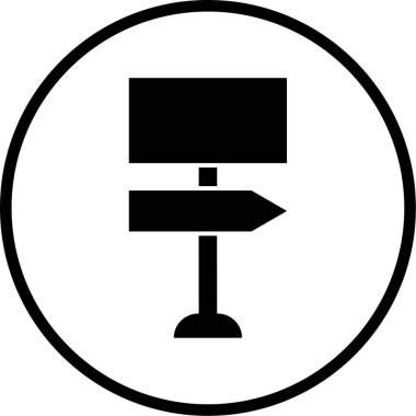 trafik sembolünün vektör illüstrasyonu