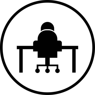 iş sunum simgesi, vektör illüstrasyonu