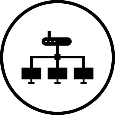 seo modern simgesinin vektör illüstrasyonu