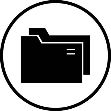 Dizin simgesinin vektör illüstrasyonu