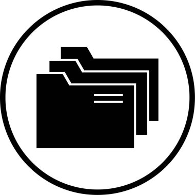 Dizin simgesinin vektör illüstrasyonu