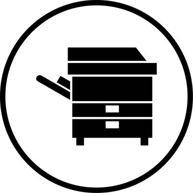 Mobilya. Web simgesi basit illüstrasyon