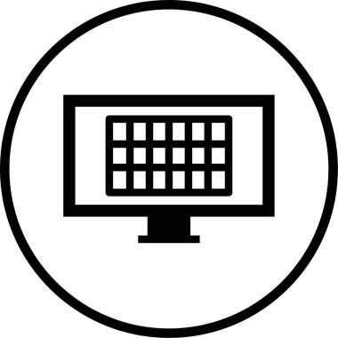 modern simge vektör illüstrasyonu