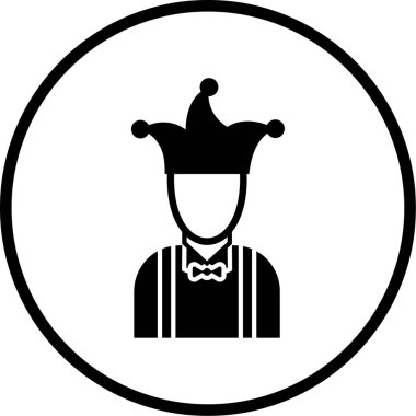 Şapkalı bir adamın vektör çizimi