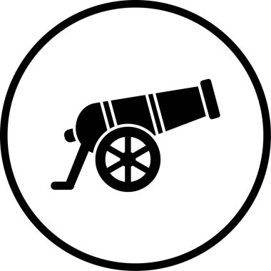 Top vektör simgesi. Basit resimleme