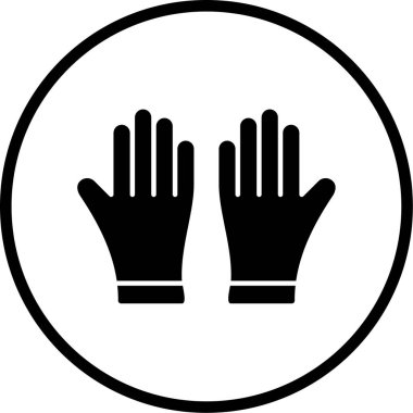 Bir kadın simgesinin vektör illüstrasyonu