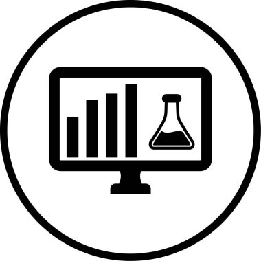 seo modern simgesinin vektör illüstrasyonu