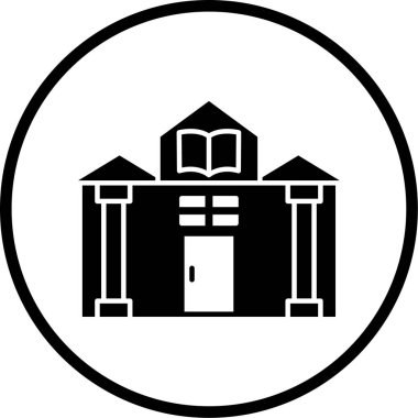 Modern eğitim ikonunun vektör illüstrasyonu