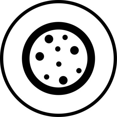 Gıda simgesinin vektör illüstrasyonu