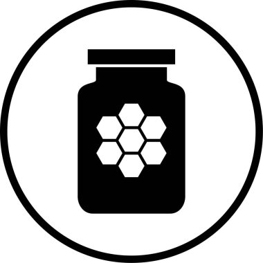 Tatlım. Web simgesi basit illüstrasyon